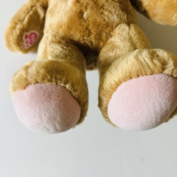 Build A Bear Workshop Pawlette Bunny Rabbit Plush Tan/ Pink 21” - Picture 6 of 14